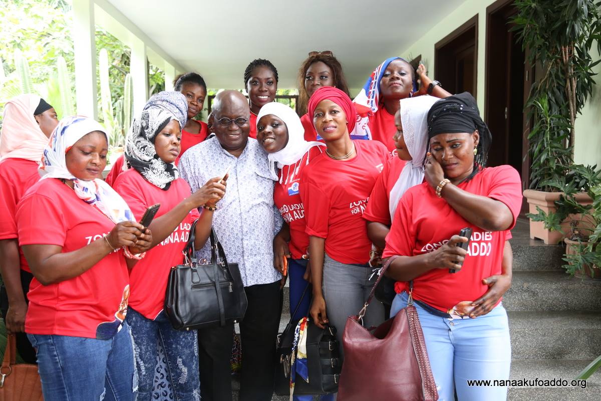 NPP Loyal Ladies visit Nana Addo