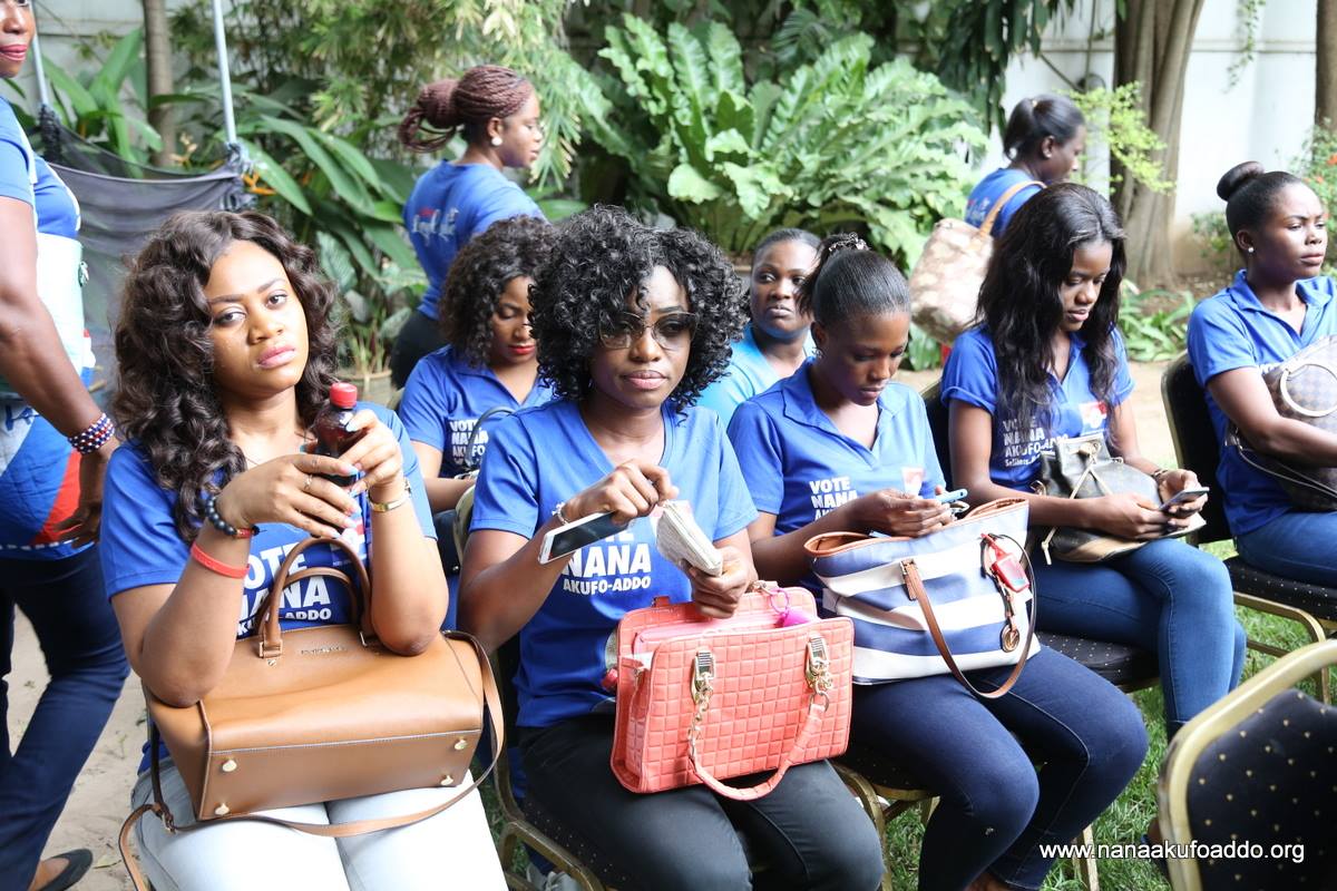 NPP Loyal Ladies visit Nana Addo