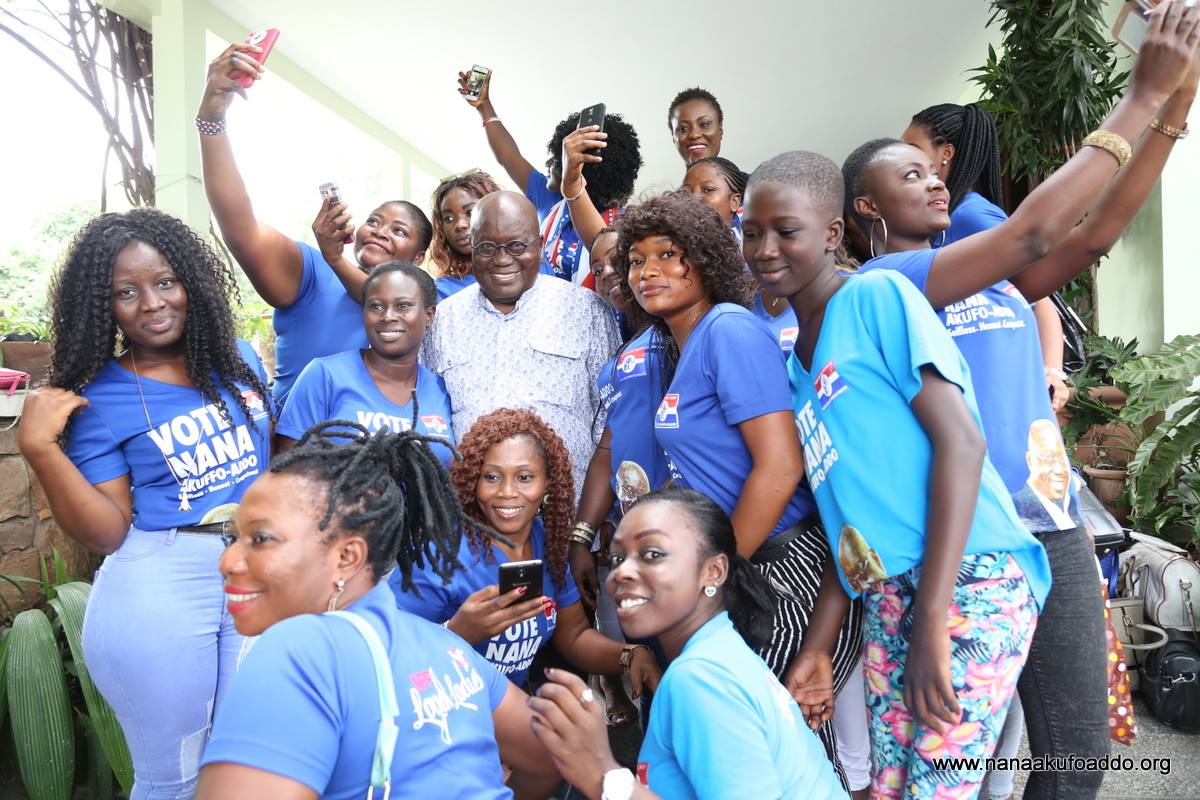 NPP Loyal Ladies visit Nana Addo