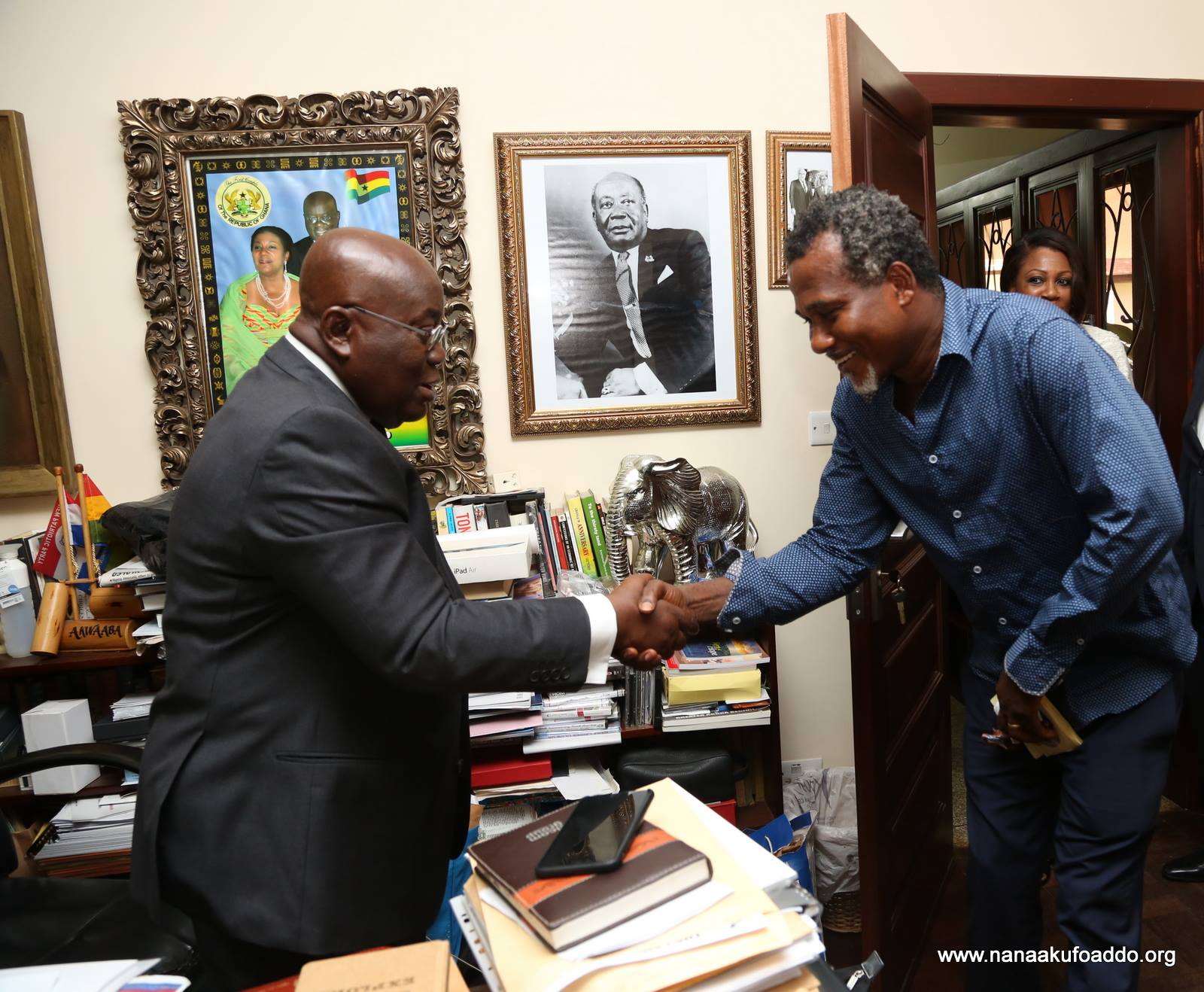 lucky-mensah-visits-akufo-addo