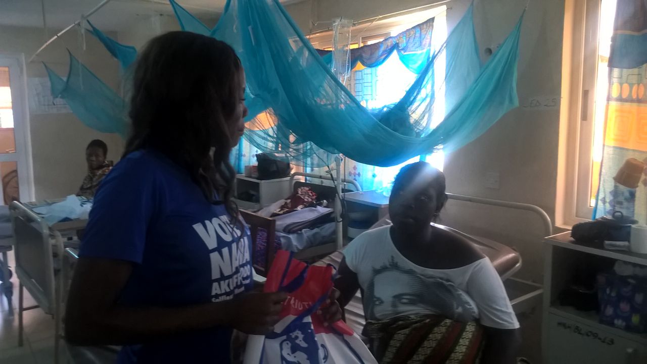 NPP Loyal Ladies donate to nursing mothers